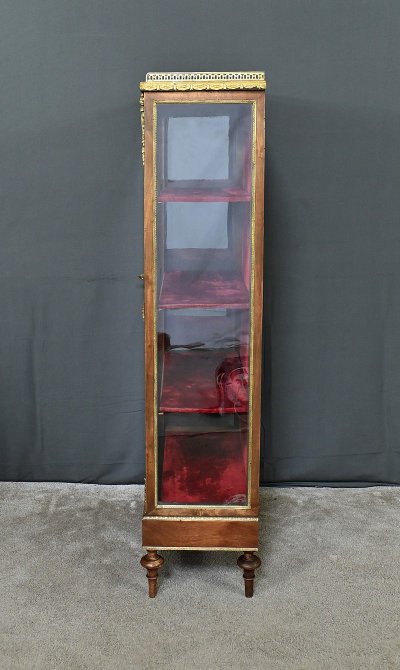 Vitrine en Acajou, style Louis XVI – Milieu XXe
