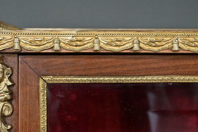 Vitrine en Acajou, style Louis XVI – Milieu XXe