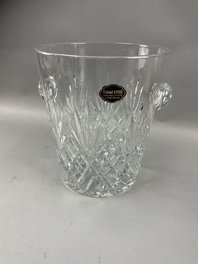 ETZEL crystal champagne bucket