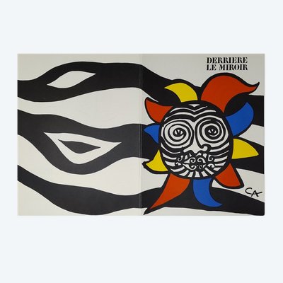 Alexander Calder "Derriere Le Miroir" n. 156 mit sieben Lithographien von Maeght Editeur.