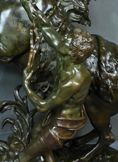 Large bronze "Le Cheval de Marly" after Coustou - Early 20th century