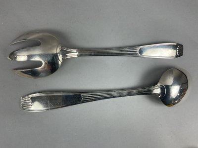Christofle SAIGON salad cutlery set
