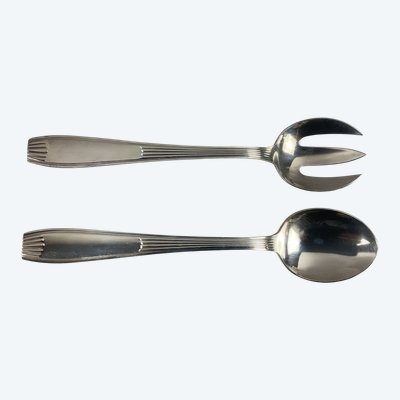 Christofle SAIGON salad cutlery set
