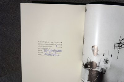 Jean Tinguely - "Méta" Französische Originalausgabe - Pierre Horay Éditeur