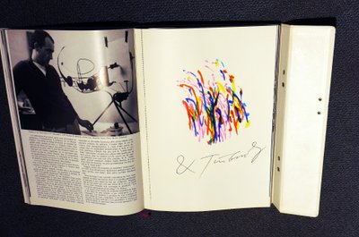 Jean Tinguely - "Méta" Französische Originalausgabe - Pierre Horay Éditeur