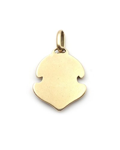 Medaglia Gustave Soury Lion in oro 18 carati, segno zodiacale, medaglia antica, firmata