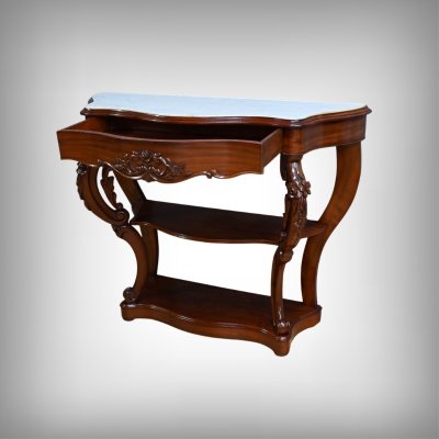 Console en Acajou, époque Napoléon III – 2ème Partie XIXe