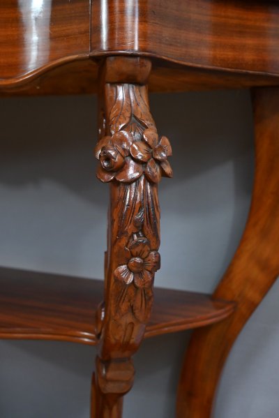 Console en Acajou, époque Napoléon III – 2ème Partie XIXe