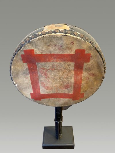 Ensemble De Tambour Japonais Antique  - Japon - XIXème Siècle