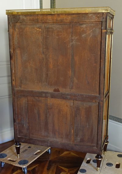 Sekretär aus Zitronenbaum und Amaranth aus der Zeit von Louis XVI - Ende 18.