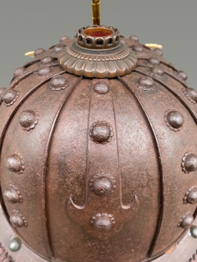 Kabuto De Samouraï Debut Edo à Gros Rivets -XVII eme siecle