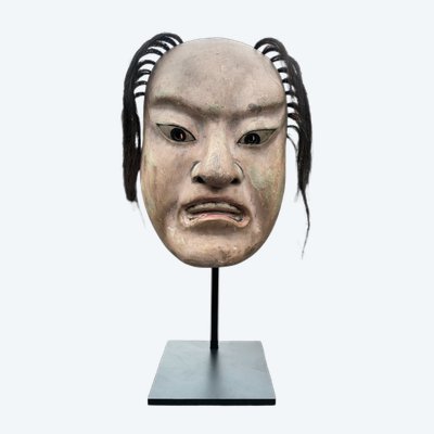 Maschera del teatro Noh - Periodo Edo (1603-1868).