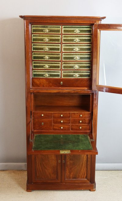 cardboard secretary Louis XVI period