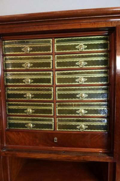 cardboard secretary Louis XVI period