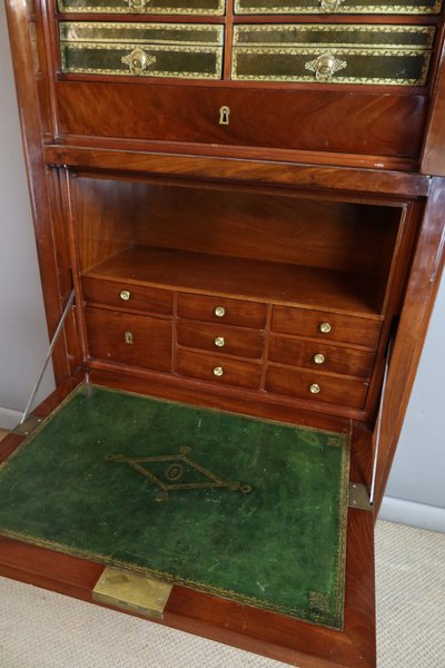 cardboard secretary Louis XVI period
