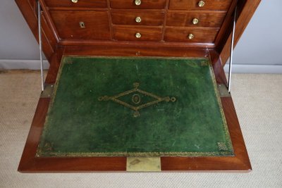 cardboard secretary Louis XVI period