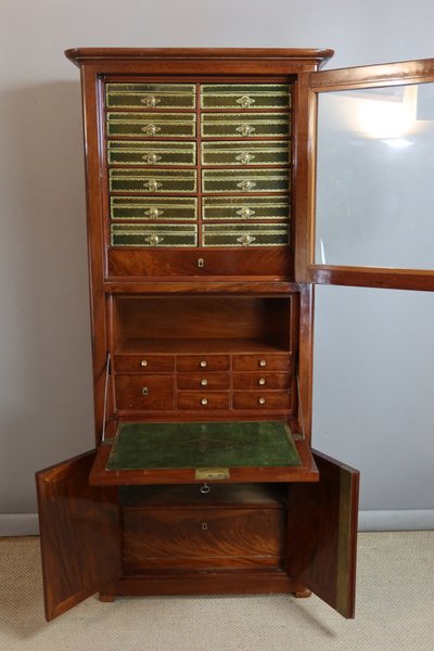 cardboard secretary Louis XVI period