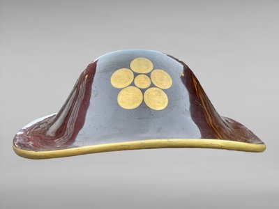 Jingasa dei Samurai del clan Kûki - Periodo Edo (1603-1868).