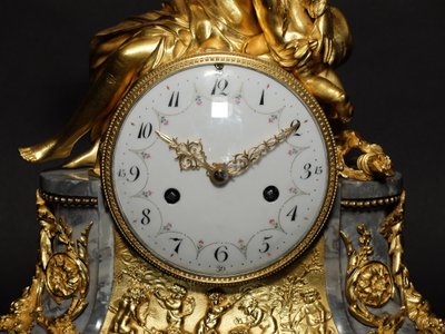 L'Amour et l'Amitié - Pendeluhr aus der Zeit von Ludwig XVI.