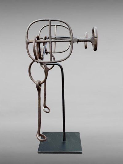 Morso per cavallo in ferro battuto - Periodo Edo (1603 - 1868).