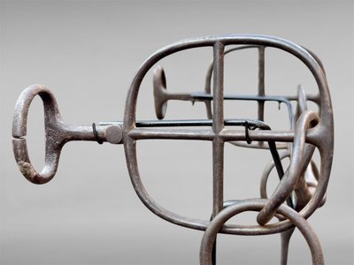 Morso per cavallo in ferro battuto - Periodo Edo (1603 - 1868).