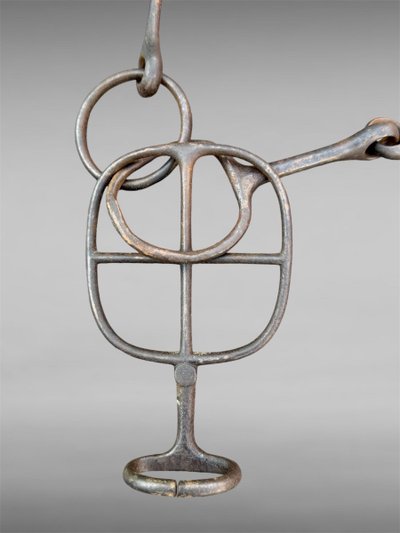 Morso per cavallo in ferro battuto - Periodo Edo (1603 - 1868).