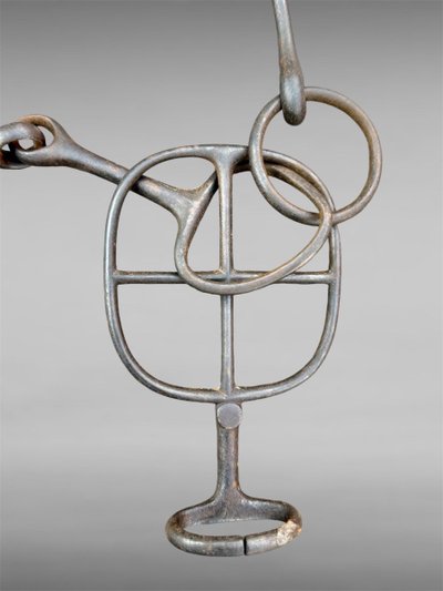 Morso per cavallo in ferro battuto - Periodo Edo (1603 - 1868).