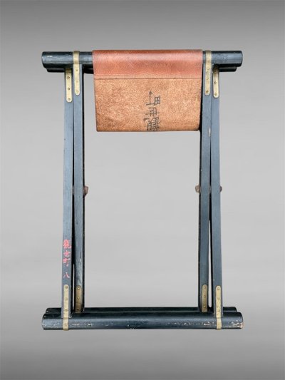 Samurai-Kurule Klappsitz - Japan - Meiji-Zeit (1868-1912).