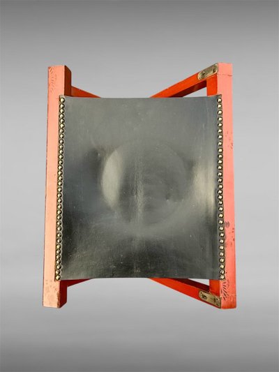 Sedile pieghevole Samurai Curule - Periodo Meiji (1868-1912).
