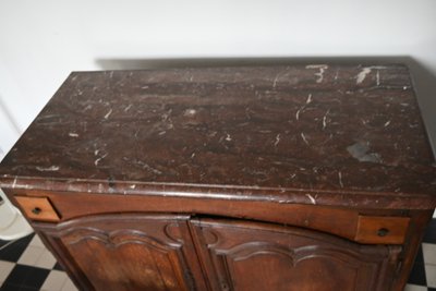 Credenza da caccia in legno naturale del XVIII secolo