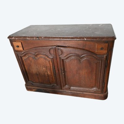 Credenza da caccia in legno naturale del XVIII secolo