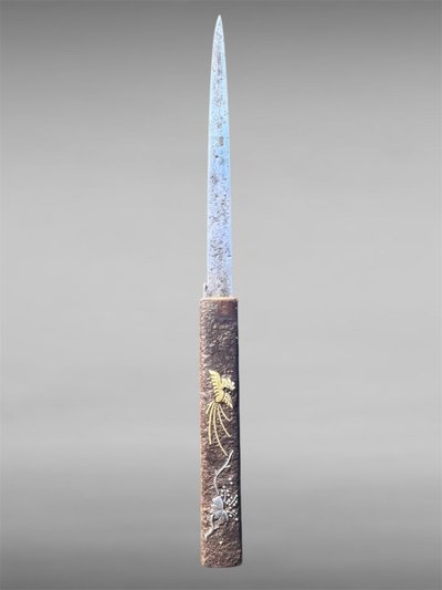 Signiertes Samurai-Tanto - Edo-Zeit (1603-1868).