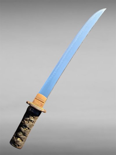 Signiertes Samurai-Tanto - Edo-Zeit (1603-1868).