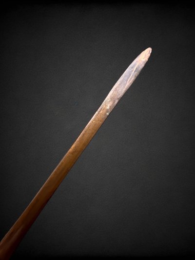 Kogai in rame, finemente lavorato - periodo Edo (1603 - 1868).
