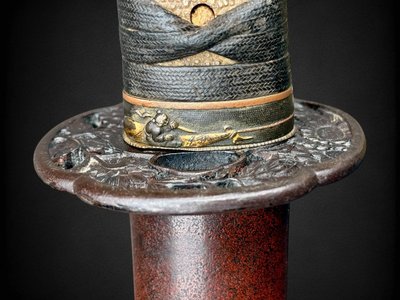 Wakizashi Von Samurai, Sehr Schöne Saya - Edo-Zeit (1603-1868).