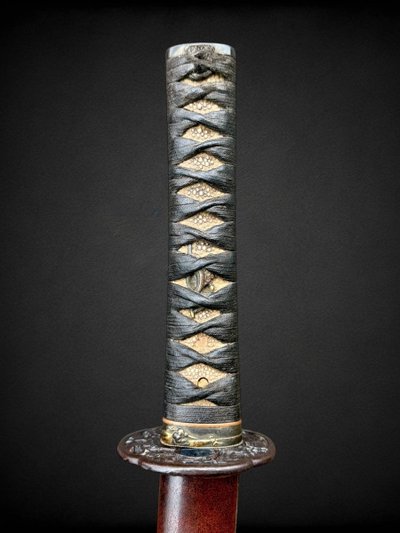 Wakizashi Von Samurai, Sehr Schöne Saya - Edo-Zeit (1603-1868).