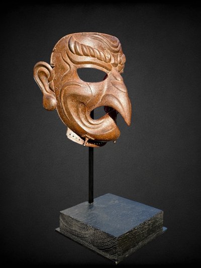 Somen Tengu En Fer Forgé De Fukutake Ichiro (1928-2002).