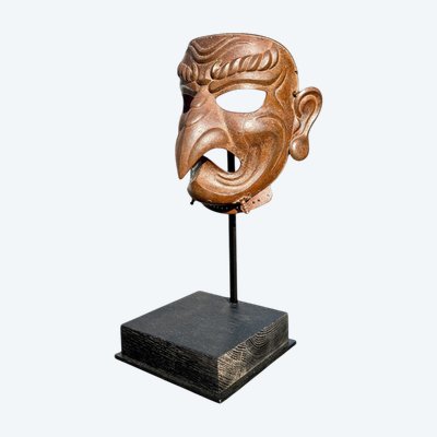 Somen Tengu En Fer Forgé De Fukutake Ichiro (1928-2002).