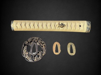 Spada Katana giapponese, firmata Kiyoshige, con certificato NBTHK - inizio Edo (XVII secolo).