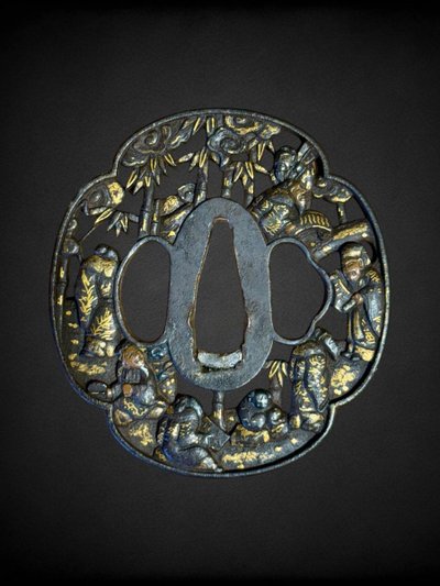 Spada Katana giapponese, firmata Kiyoshige, con certificato NBTHK - inizio Edo (XVII secolo).