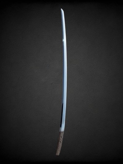 Sabre Japonais Katana, signé par Kanemitsu, Avec Certificat NBTHK - fin Muromashi.