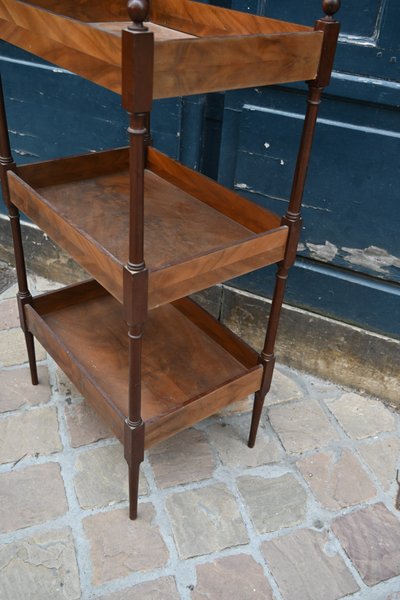 small mahogany basin table, XIXth century