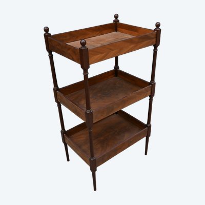 small mahogany basin table, XIXth century