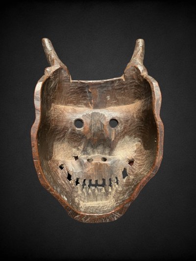 Oni Noh Theater Mask - Edo period (1603 - 1868).