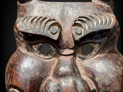 Oni Noh Theater Mask - Edo period (1603 - 1868).