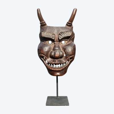 Oni Noh Theater Mask - Edo period (1603 - 1868).