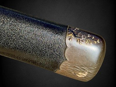 Sabre Japonais Katana, signé par Tomoshige, Avec Certificat NBTHK - fin Muromachi.