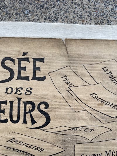 Poster Musée des Horreurs nº30 Le Châtiment Caricature Affaire Dreyfus Circa 1900