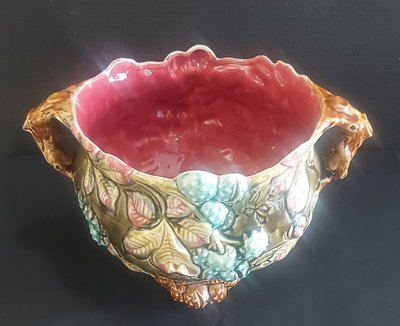 Jugendstil-Schlickertopf aus der Fayencerie d'Onnaing