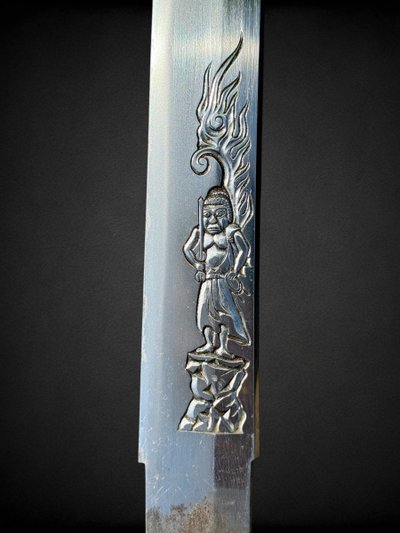 Sabre Japonais Katana, Signé  - milieu Edo (fin Du XVIIIe Siècle).
